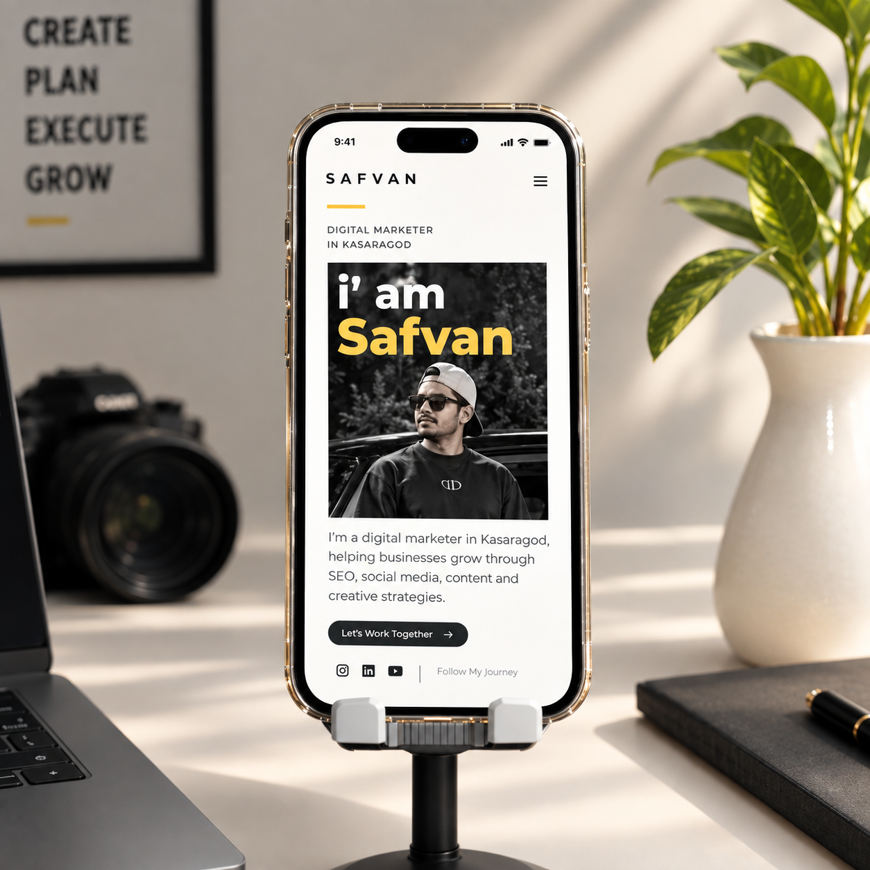 Image Template for Safvan Digital Marketer