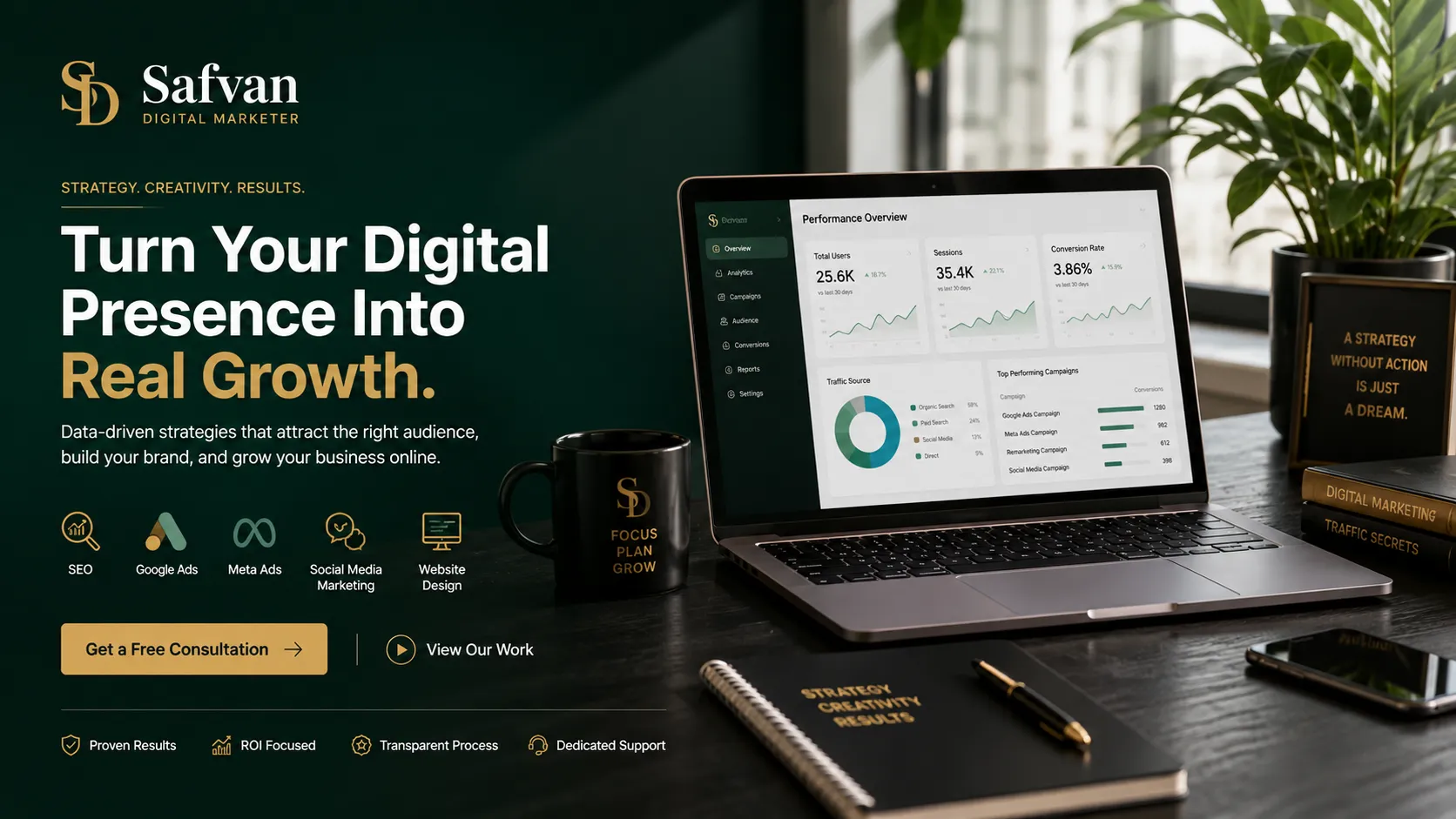 Safvan digital Digital Marketer in Kasaragod – Safvan digital marketing work portfolio